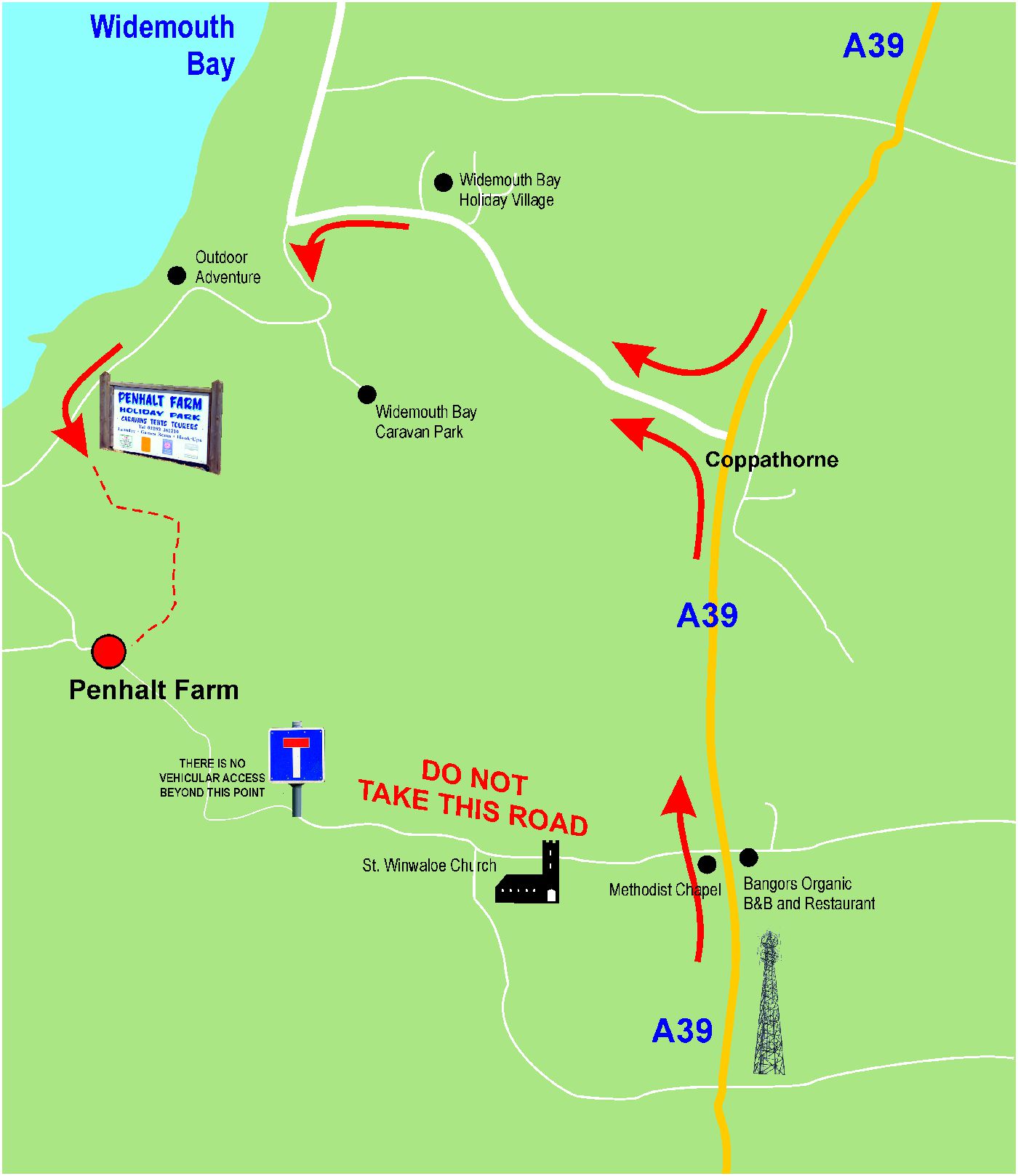 directions to penhalt farm